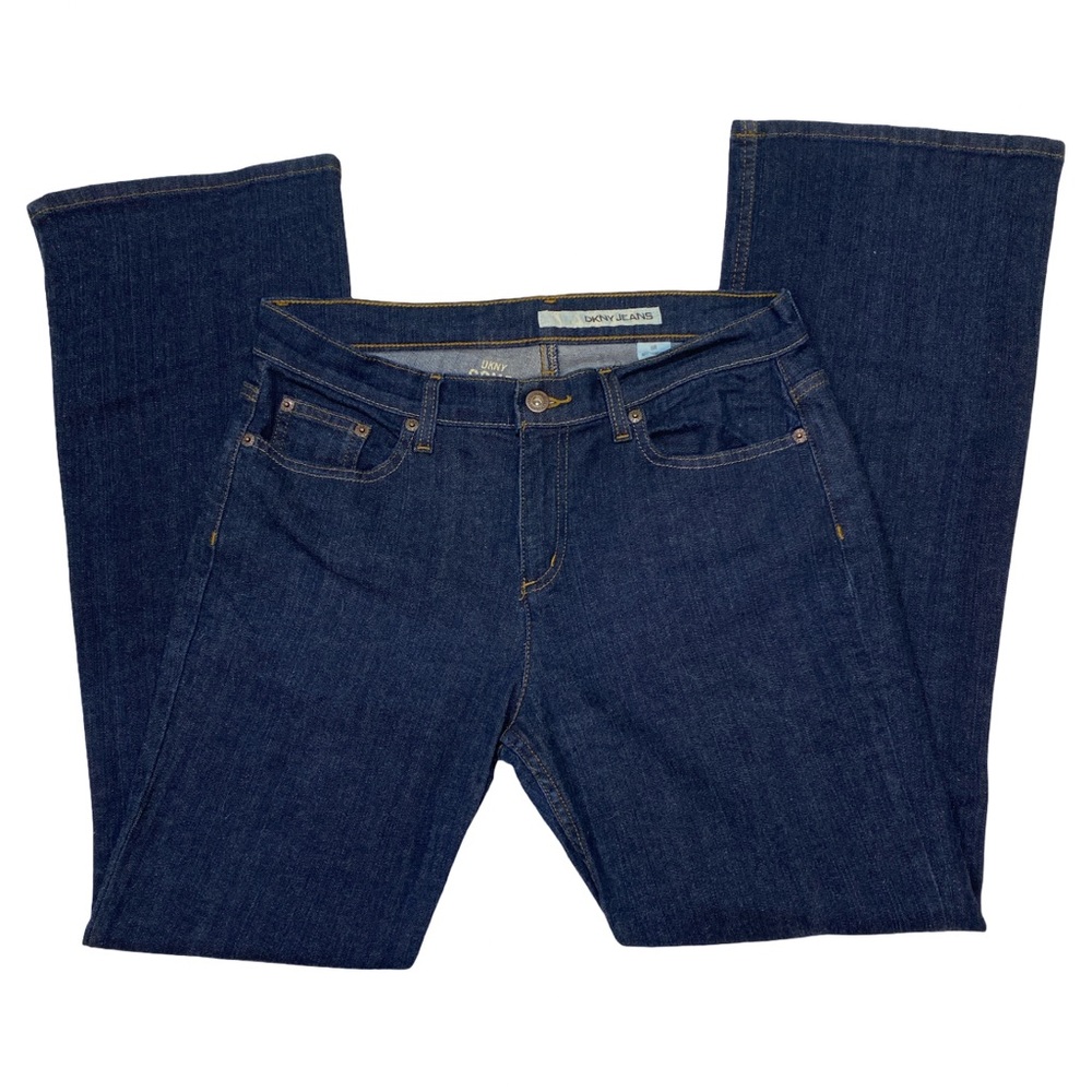 DKNY Women's Deep Indigo Boot Cut Jeans Size 8R